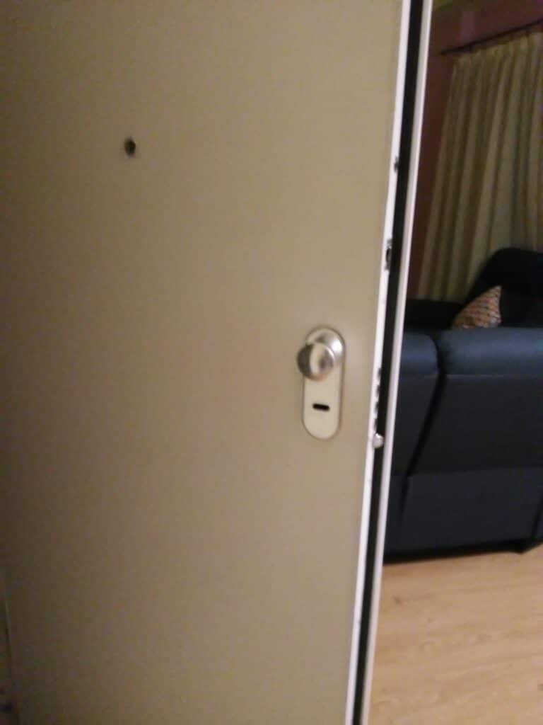 Apertura de puertas La Virgen